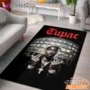 Tupac Shakur Street Legend Rectangle Rug