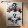 Tupac Street Legend Graffiti Blanket
