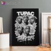 Tupac Thug Life Group Collage Canvas, Rap Lengends Poster
