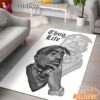 Tupac Thug Life Shadow Rectangle Rug