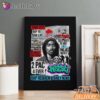 Tupac Thug Life Street Legend Graphic Art Canvas, Rap Lengends Poster