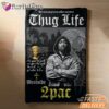 Tupac Thug Life Vintage Blanket