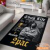 Tupac Thug Life Vintage Rectangle Rug
