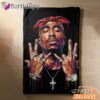 Tupac Westside Hands Blanket