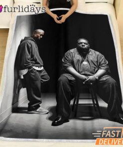 Two Legends Sitting Dark Blanket