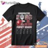 Undisputed Indiana Hoosiers 2026 Perfect Season National Champions T-Shirt