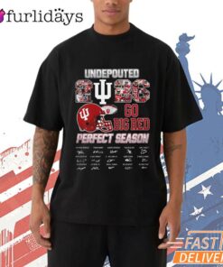 Undisputed Indiana Hoosiers 2026 Perfect Season National Champions T-Shirt