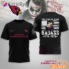 Arizona Cardinals 250 Years Of Being Badass 1776-2026 Joker T-Shirt