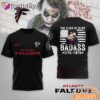 Atlanta Falcons 250 Years Of Being Badass 1776-2026 Joker T-Shirt