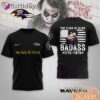 Baltimore Ravens 250 Years Of Being Badass 1776-2026 Joker T-Shirt