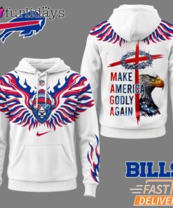 Buffalo Bills Make America Godly Again 3D Hoodie