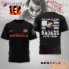 Cincinnati Bengals 250 Years Of Being Badass 1776-2026 Joker T-Shirt
