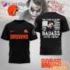 Cleveland Browns 250 Years Of Being Badass 1776-2026 Joker T-Shirt