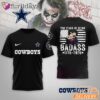 Dallas Cowboys 250 Years Of Being Badass 1776-2026 Joker T-Shirt