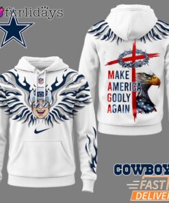 Dallas Cowboys Make America Godly Again 3D Hoodie