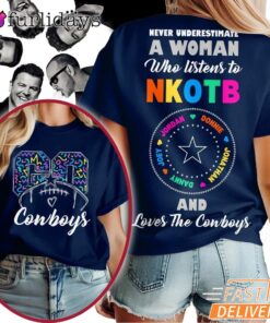 Dallas Cowboys New Kids On The Block Welcome Back Graphic T Shirt