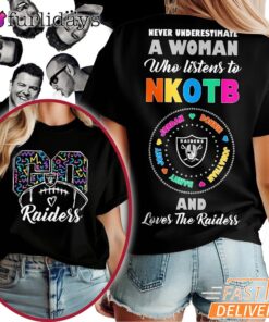 Las Vegas Raiders New Kids On The Block Welcome Back Graphic T Shirt