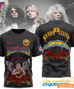 Los Angeles Chargers Guns N Roses Sweet Child O Mine NFL Fan T Shirt