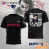 New England Patriots 250 Years Of Being Badass 1776-2026 Joker T-Shirt
