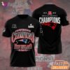New England Patriots AFC Conference Champions Retro Graphic T Shirt