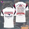 New England Patriots Champions 25 White Edition Graphic T Shirt