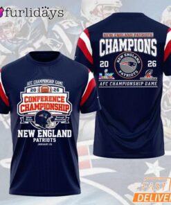 New England Patriots Conference Championship Game Graphic T Shirt