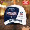 New England Patriots Custom Name Team Logo Graphic Cap