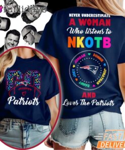 New England Patriots New Kids On The Block Welcome Back Graphic T Shirt