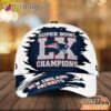 New England Patriots Super Bowl LX Champions Logo Graphic Cap