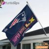 New England Patriots Super Bowl LX Team Logo House Flag