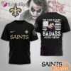 New Orleans Saints 250 Years Of Being Badass 1776-2026 Joker T-Shirt