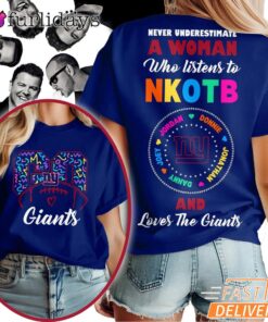New York Giants New Kids On The Block Welcome Back Graphic T Shirt