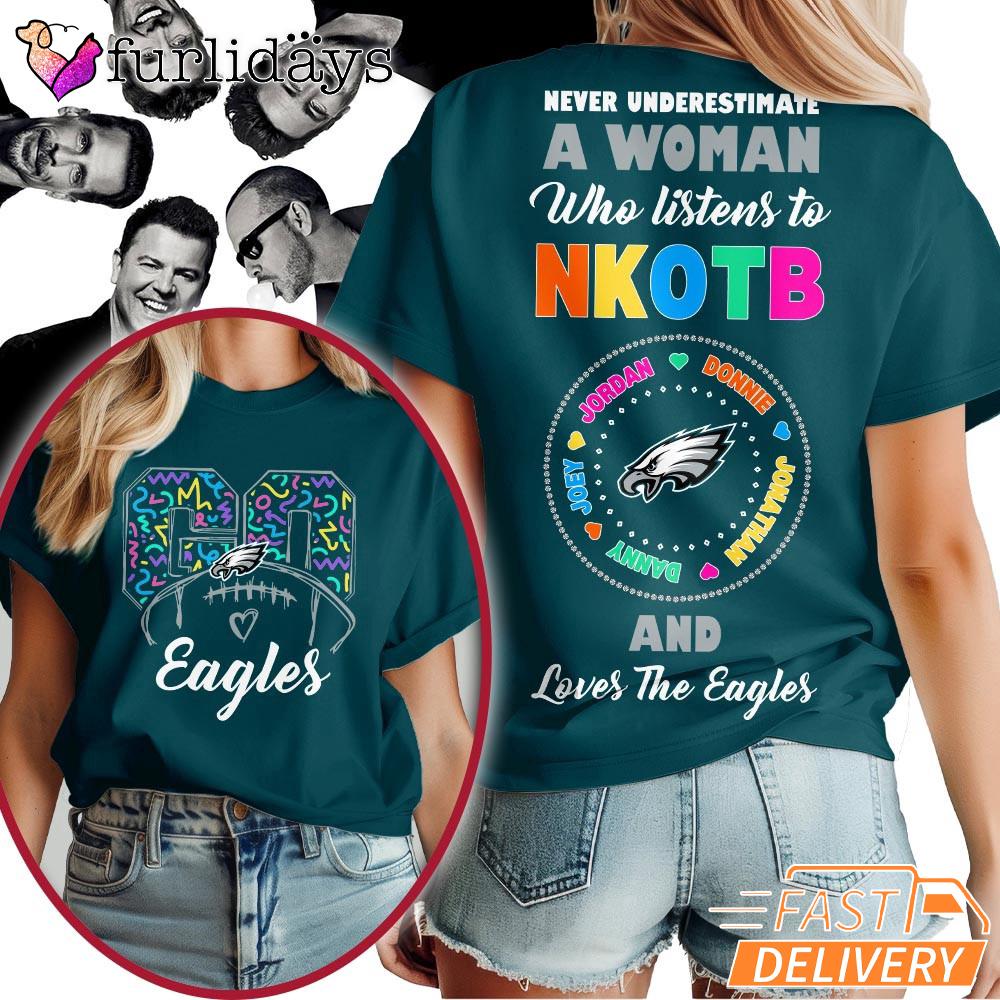 Philadelphia Eagles New Kids On The Block Welcome Back Graphic T Shirt Philadelphia Eagles New Kids On The Block Welcome Back Graphic T Shirt