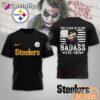 Pittsburgh Steelers 250 Years Of Being Badass 1776-2026 Joker T-Shirt