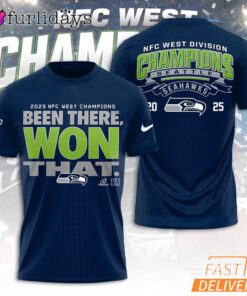Seattle Seahawks Been There Won That Graphic Super Bowl LX 2026 T Shirt
