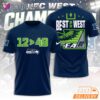 Seattle Seahawks Best In The West Graphic Super Bowl LX 2026 Fan Shirt