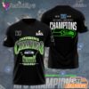 Seattle Seahawks Conference Champions Neon Outline Logo 2026 Fan T Shirt