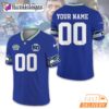 Seattle Seahawks Custom Name Number Blue Jersey 2026 Fan Edition Football Jersey