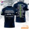 Seattle Seahawks NFC Champions Roster Name List 2026 Fan T Shirt