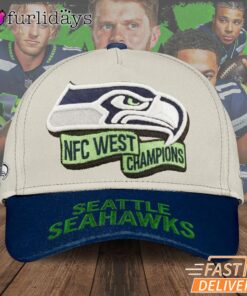 Seattle Seahawks NFC West Champions Classic Logo 2026 Fan Cap