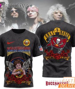 Tampa Bay Buccaneers Guns N Roses Sweet Child O Mine NFL Fan T Shirt