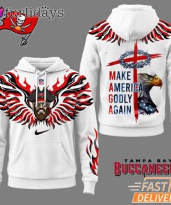 Tampa Bay Buccaneers Make America Godly Again 3D Hoodie