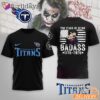 Tennessee Titans 250 Years Of Being Badass 1776-2026 Joker T-Shirt