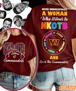 Washington Commanders New Kids On The Block Welcome Back Graphic T Shirt