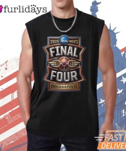 2026 NCAA Men's Basketball Tournament March Madness Final Four Logo T-Shirt