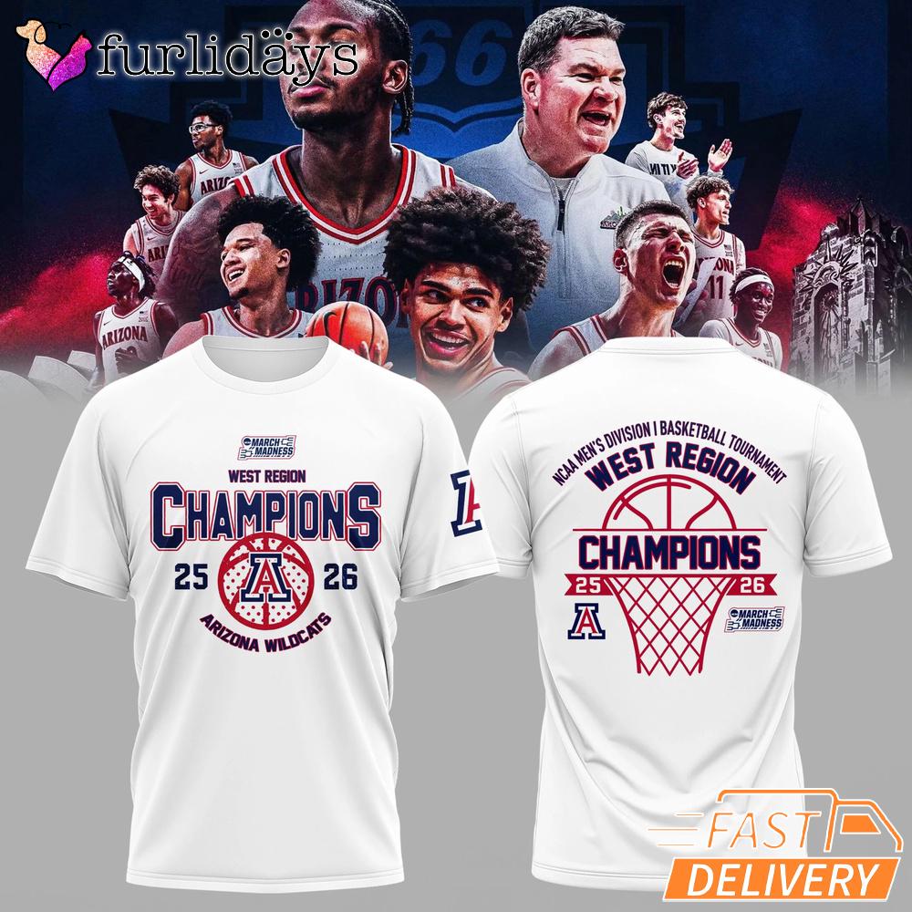 Arizona Wildcats 2026 National Champions T-Shirt NCAA Basketball Champions Tee Arizona Wildcats 2026 National Champions T-Shirt NCAA Basketball Champions Tee