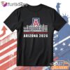 Arizona Wildcats Skyline 2026 Basketball Fan T-Shirt