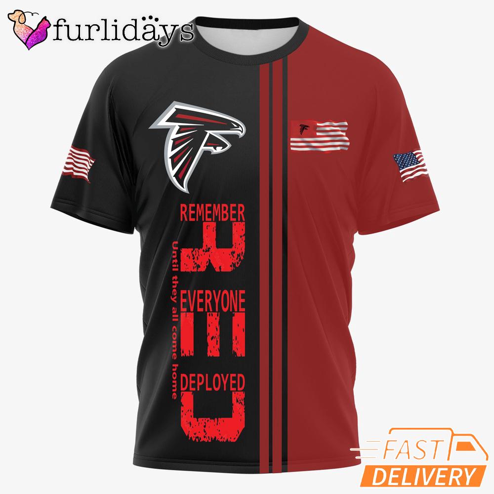 Atlanta Falcons Remember Everyone Deployed Limited T-Shirt Atlanta Falcons Remember Everyone Deployed Limited T-Shirt
