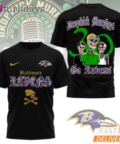 Baltimore Ravens Dropkick Murphys 30th Anniversary Punk Rock T-Shirt