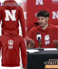 Berke Buyuktuncel Nebraska Basketball Graphic Hoodie